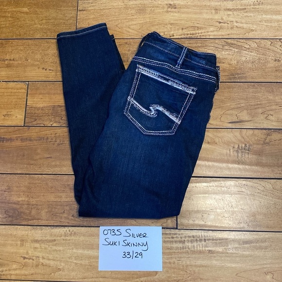 Silver suki skinny Jeans - Picture 7 of 8